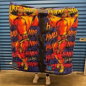 WWF‎ Hulkamania Wrestling Kids Sleeping Nag Vintage 90s WCW WWE Collectible